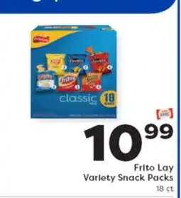 Weis Markets Frito-Lay Variety Snacks Packs offer