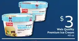 Weis Markets Weis Quality Premium Ice Cream offer