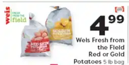 Weis Markets Weis Fresh From the Field Red or Gold Potatoes offer