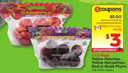 Weis Markets Yellow Peaches, Yellow Nectarines, Red or Black Plums offer