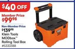 Lowe's MODbox Rolling Tool Box offer