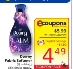 Weis Markets Downy Fabric Softener offer