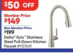 Lowe's Kylo Stainless Steel Pull-Down Kitchen Faucet offer