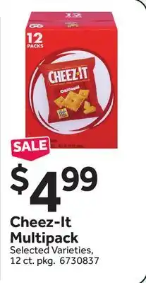 Stop&Shop Cheez-It Multipack offer