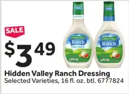 Stop&Shop Hidden Valley Ranch Dressing offer