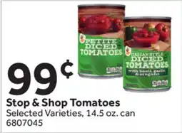 Stop&Shop Stop & Shop Tomatoes offer