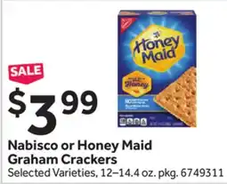 Stop&Shop Nabisco or Honey Maid Graham Crackers offer