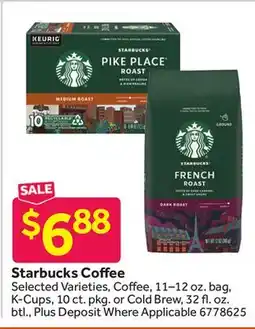 Stop&Shop Starbucks Coffee offer
