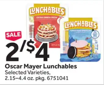 Stop&Shop Oscar Mayer Lunchables offer