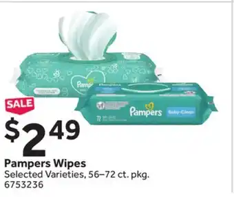 Stop&Shop Pampers Wipes offer