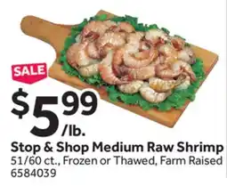 Stop&Shop Stop & Shop Medium Raw Shrimp offer