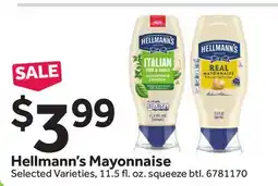 Stop&Shop Hellmann's Mayonnaise offer