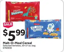 Stop&Shop Malt-O-Meal Cereal offer
