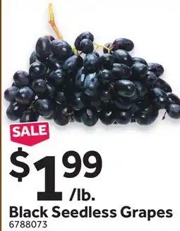Stop&Shop Black Seedless Grapes offer