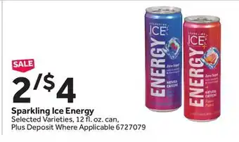 Stop&Shop Sparkling Ice Energy offer