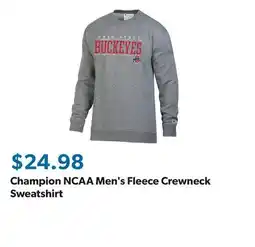 Sam's Club Champion NCAA Men's Fleece Crewneck Sweatshirt offer