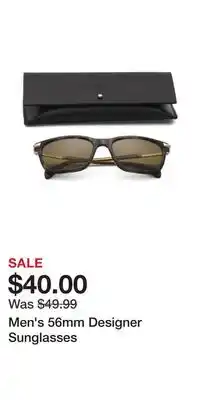 TJ Maxx Men's 56mm Designer Sunglasses offer