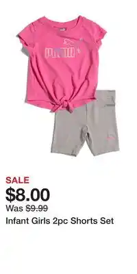 TJ Maxx Infant Girls 2pc Shorts Set offer
