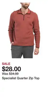 TJ Maxx Specialist Quarter Zip Top offer