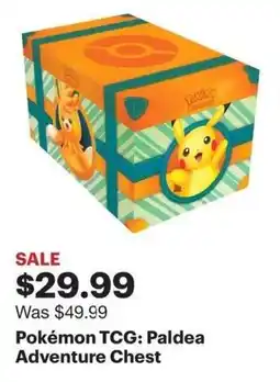 Best Buy Pokémon TCG: Paldea Adventure Chest offer