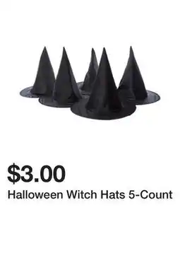 Five Below Halloween Witch Hats 5-Count offer