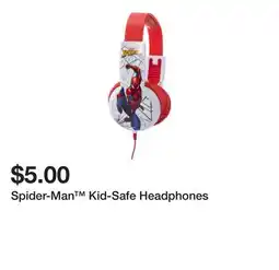 Five Below Spider-Man Kid-Safe Headphones offer