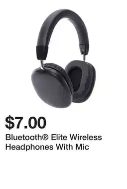 Five Below Bluetooth Elite Wireless Headphones With Mic offer