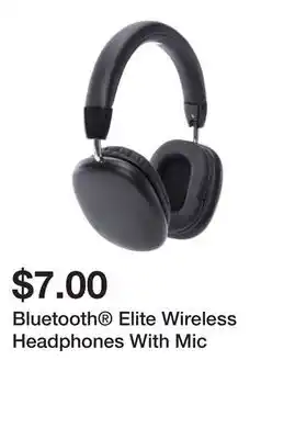 Five Below Bluetooth Elite Wireless Headphones With Mic offer