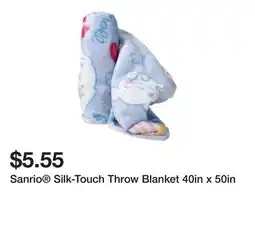 Five Below Sanrio Silk-Touch Throw Blanket 40in x 50in offer