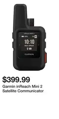 Cabela's Garmin inReach Mini 2 Satellite Communicator offer