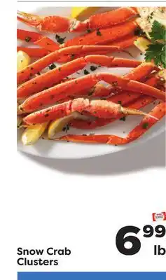 Weis Markets Snow Crab Clusters offer
