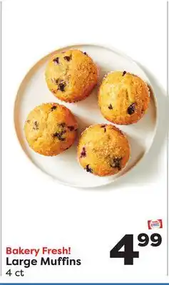 Weis Markets Large Muffins offer