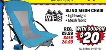 Big 5 American Outback Sling Mesh Chair offer