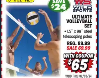 Big 5 Wild Sports Ultimate Volleyball Set offer