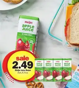 Meijer Meijer Juice Boxes offer