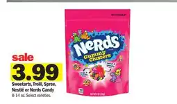 Meijer Sweetarts, Trolli, Spree, Nestlé or Nerds Candy offer