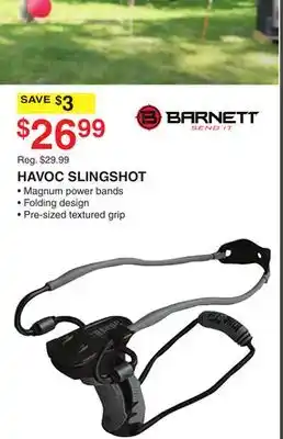 Dunham's Sports BARNETT HAVOC SLINGSHOT offer