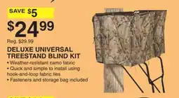 Dunham's Sports DELUXE UNIVERSAL TREESTAND BLIND KIT offer