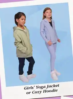 Dunham's Sports GIRLS' YOGA JACKET OR COZY HOODIE offer