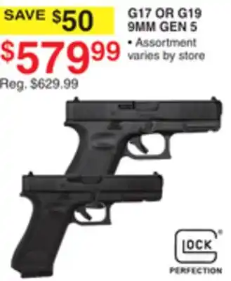 Dunham's Sports G17 OR G19 9MM GEN 5 offer