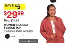 Dunham's Sports HARMONY BALANCE WOMEN'S SCUBA FLEECE TOP offer