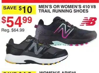 Dunham's Sports NB MEN'S OR WOMEN'S 410 V8 TRAIL RUNNING SHOES offer