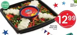 Albertsons Bean Dip Party Tray offer