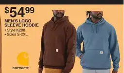 Dunham's Sports CARHARTT MEN'S LOGO SLEEVE HOODIE offer