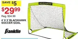 Dunham's Sports FRANKLIN 4' X 3' BLACKHAWK SOCCER GOAL offer
