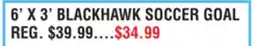 Dunham's Sports FRANKLIN 6' X 3' BLACKHAWK SOCCER GOAL offer