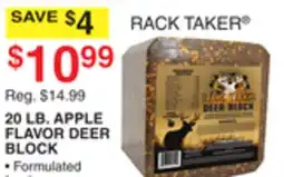 Dunham's Sports RACK TAKER 20 LB. APPLE FLAVOR DEER BLOCK offer