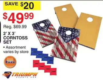 Dunham's Sports TRIUMPH 2' X 3' CORNTOSS SET offer