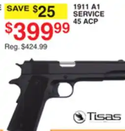 Dunham's Sports TISAS 1911 A1 SERVICE 45 ACP offer