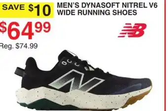 Dunham's Sports NEW BALANCE MEN'S DYNASOFT NITREL V6 WIDE RUNNING SHOES offer